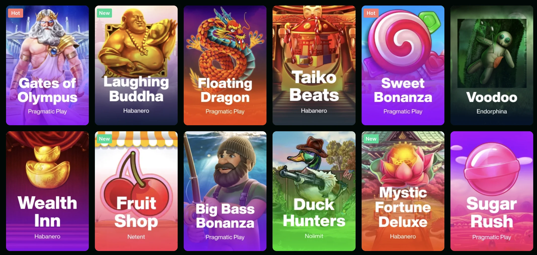 Mzansibet Casino Games